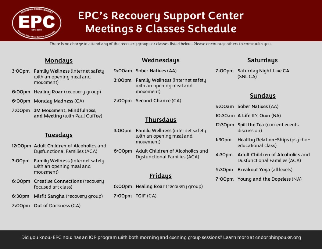 RSC Schedule